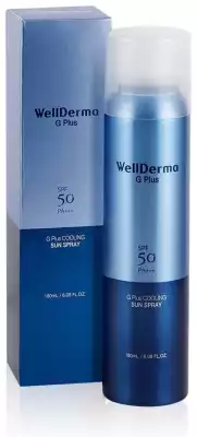 WellDerma спрей G Plus Cooling Sun Spray SPF50 PA++++ 180 мл